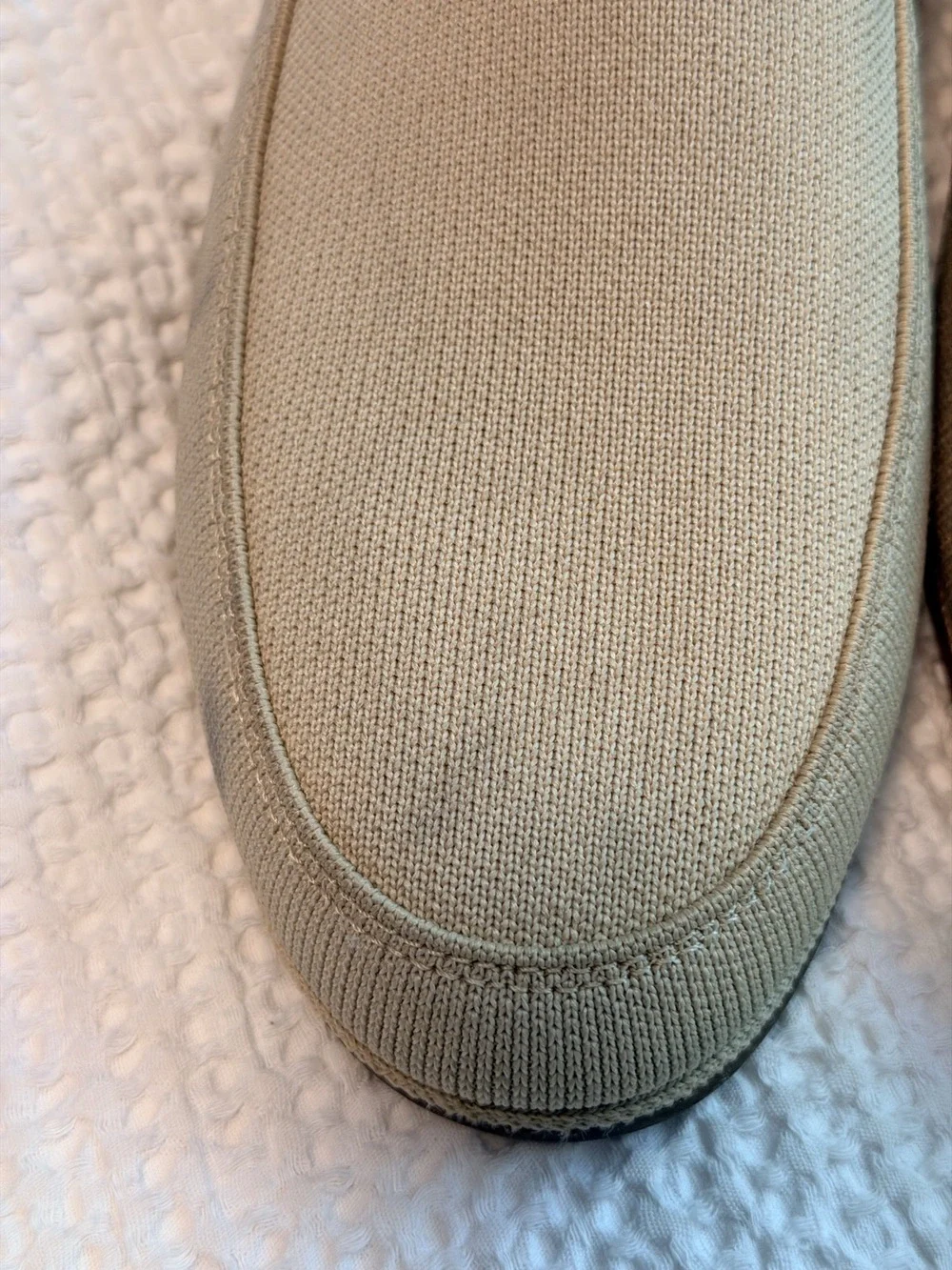 Rothy's The Ravello Taupe Knit Loafers Sz 11